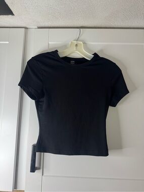 Black Baby Tee